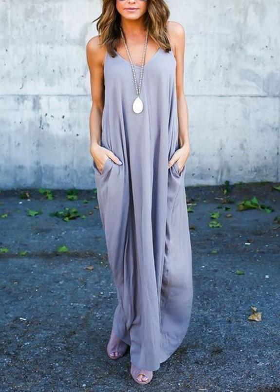 Summer Boho Casual Long Maxi Evening Party Loose Beach Dresses Sundress